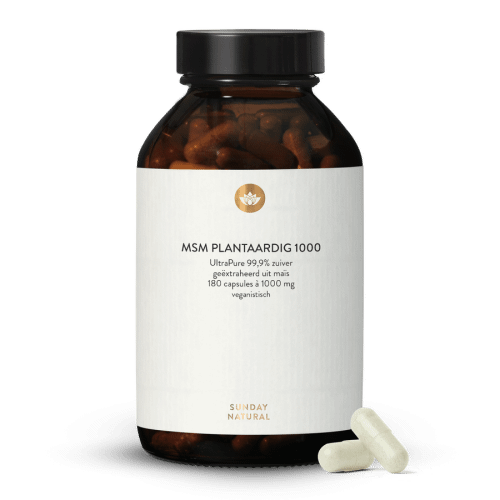 MSM Plantaardig 1000 UltraPure Capsules