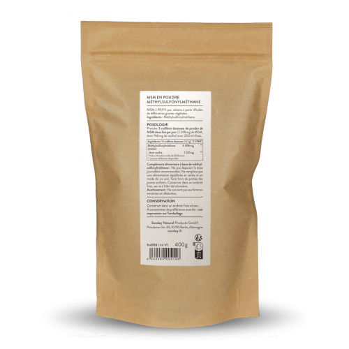 MSM Vgtal UltraPure En Poudre