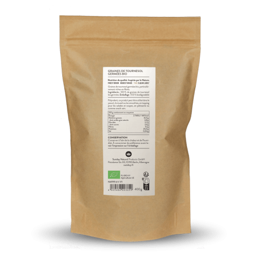 GRAINES DE TOURNESOL GERMES BIO