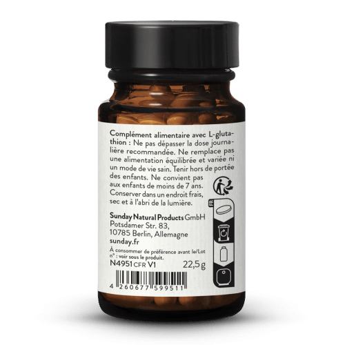 L-glutathion rduit 300 mg