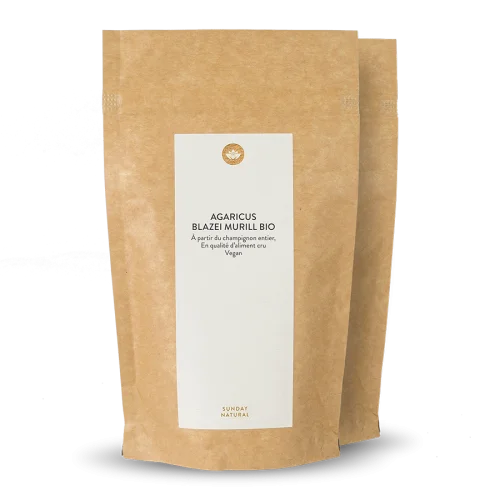 Poudre d'Agaricus Blazei Murrill bio