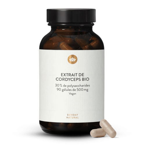 Extrait de Cordyceps bio en glules