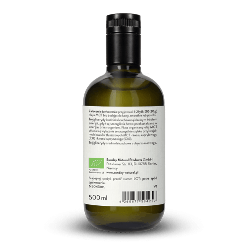 Bio MCT Olej C8 + C10