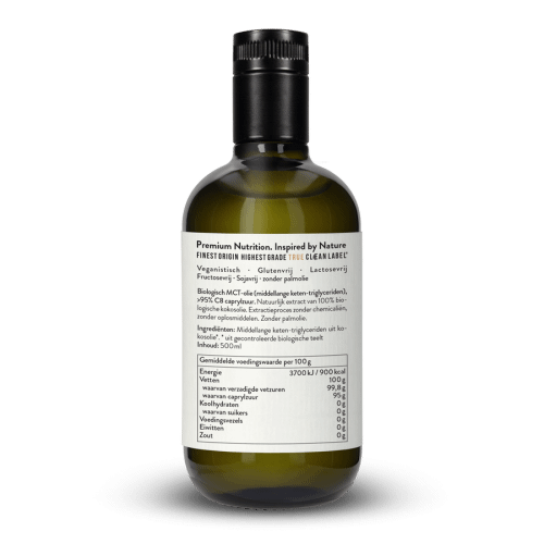 Biologische MCT C8 Olie 95% C8 Caprylzuur