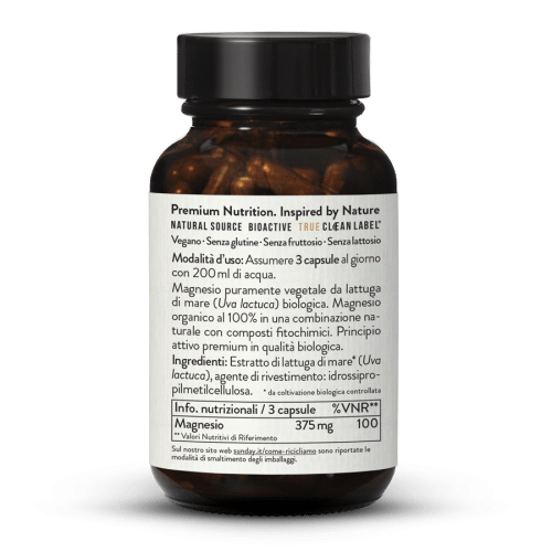 Magnesio biologico 125 in capsule