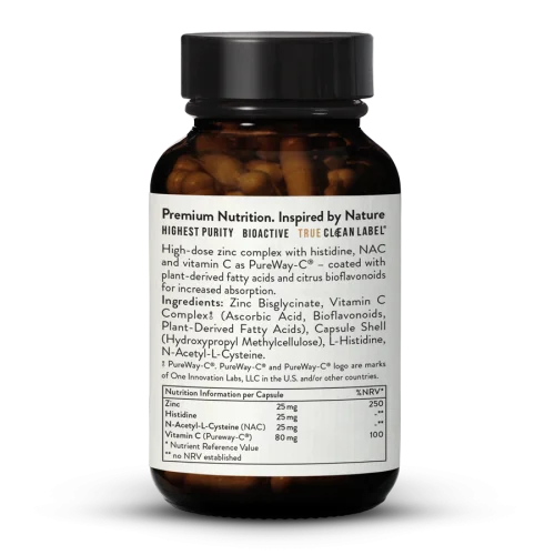 Zinc Enhanced Histidine NAC + Vit C
