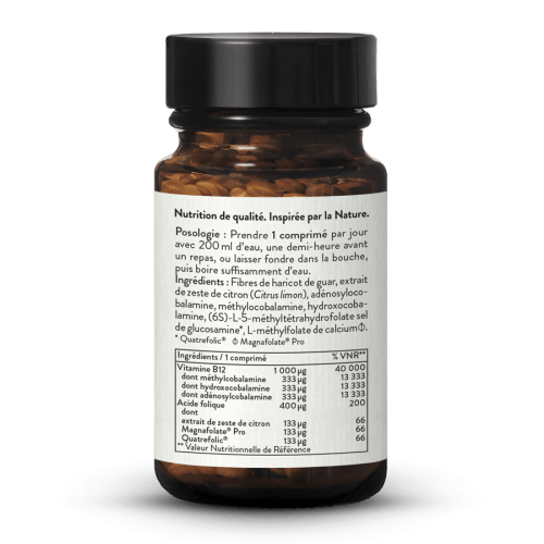 Vitamine B12 M3HA + acide folique, 1000g + 400g
