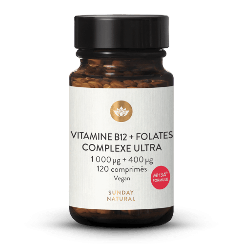 Vitamine B12 M3HA + acide folique, 1000g + 400g