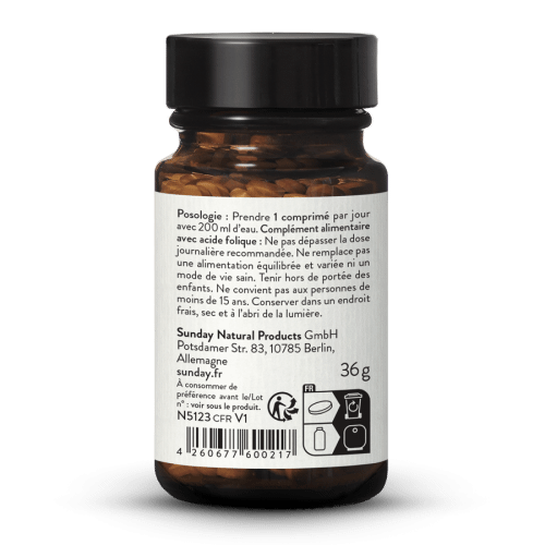 Complexe d'acide folique (folate) Ultra 800