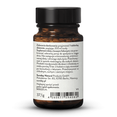 Kwas Foliowy (Folian) Kompleks Ultra 800g