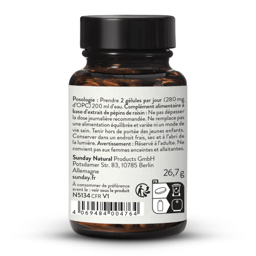 Extrait De Ppins De Raisin OPC 40