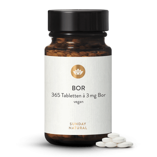 Bor Tabletten 3mg Natriumborat