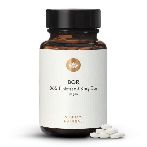 Bor Tabletten 3mg Natriumborat