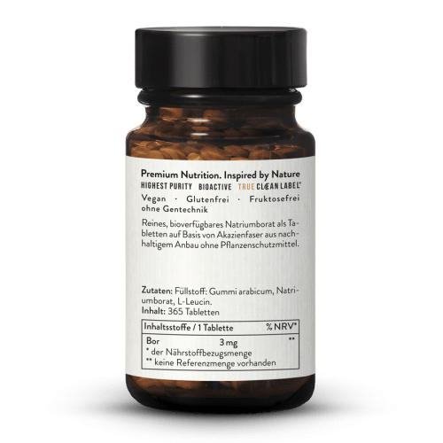 Bor Tabletten 3mg Natriumborat