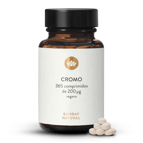 Picolinato de cromo 200 en comprimidos