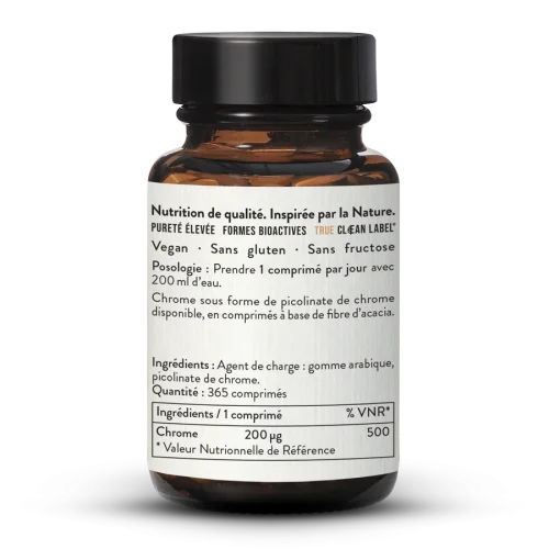 Picolinate de chrome en comprims
