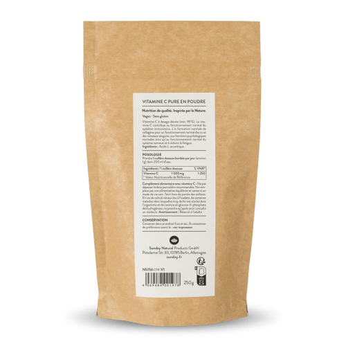 Vitamine C pure en poudre