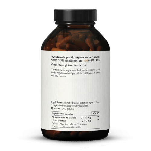 Cratine monohydrate en glules