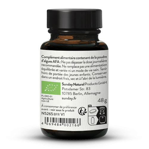 Algue Klamath (AFA) bio 400 mg en comprims