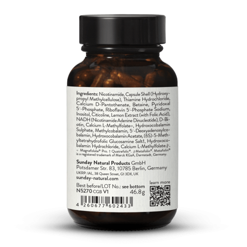 Complejo de vitamina B bioactivo Forte