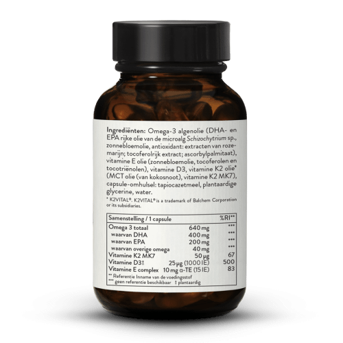 Omega 3 Plus Vitamine D3 + K2 + E Vegan