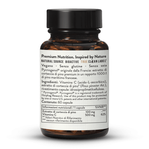 Pycnogenol® 100+C estratto di corteccia di pino