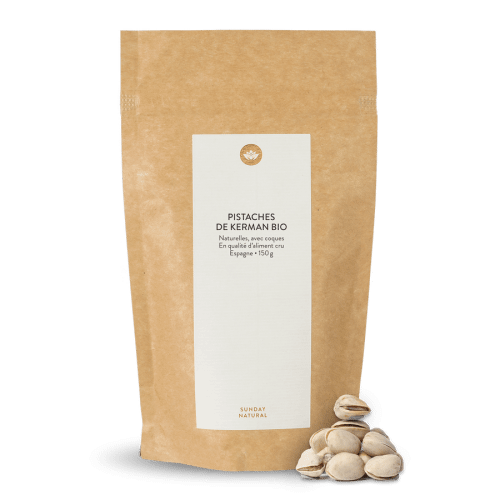 Pistaches avec coque bio