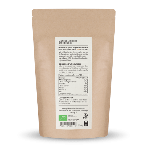 Mres blanches sches bio
