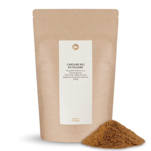 Caroube bio en poudre