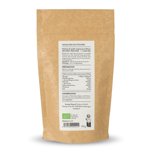 Maqui bio en poudre