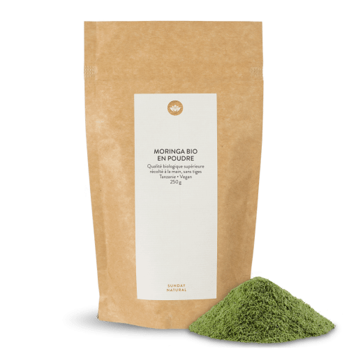 Moringa bio en poudre