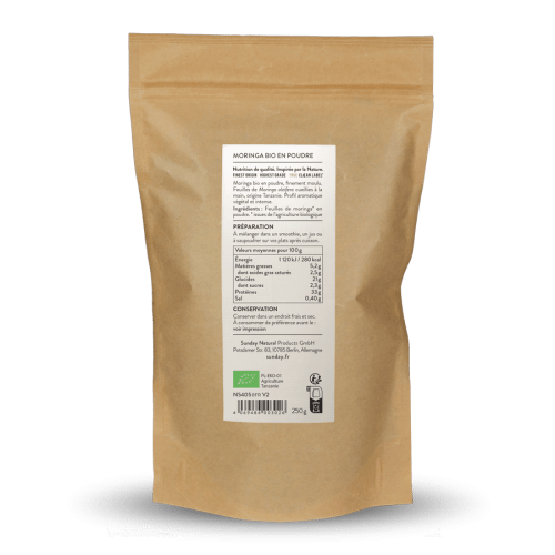 Moringa bio en poudre