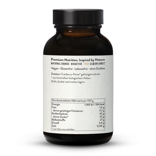 Bio Cranberry Pulver