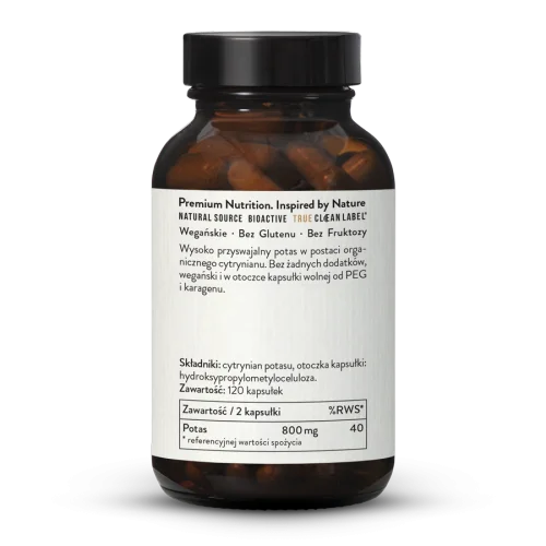 Cytrynian potasu kapsuki 400 mg