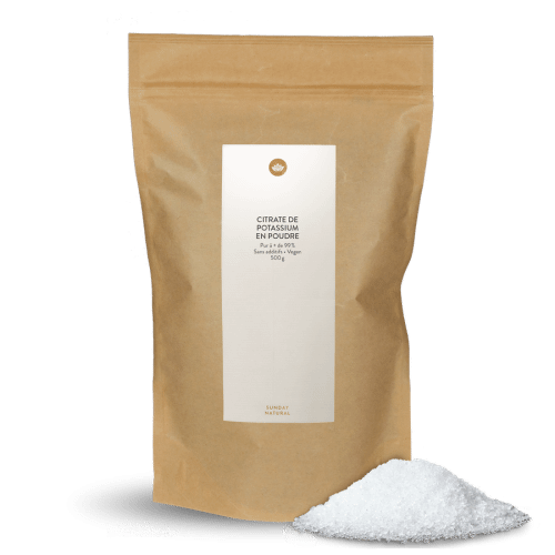 Poudre de citrate de potassium