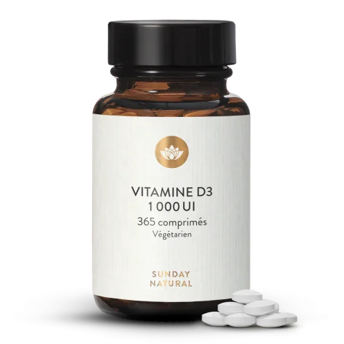 Vitamine D3 1 000 UI