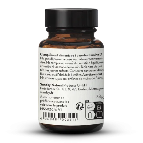 Vitamine D3 1 000 UI