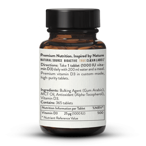 Vitamn D3 1000 IU 365 lisovanch tablet