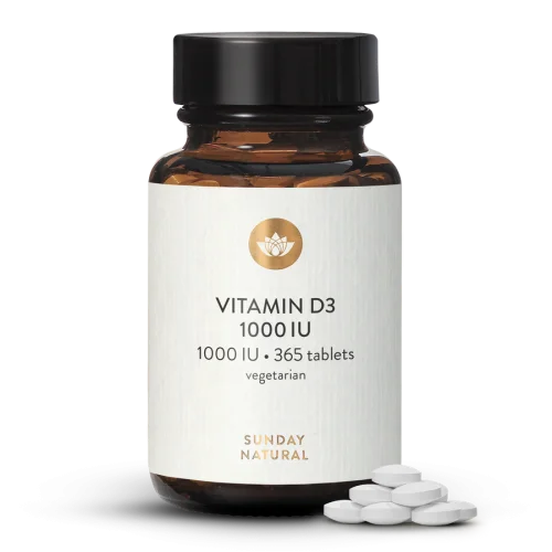 Vitamin D3 1000 IU Tablets