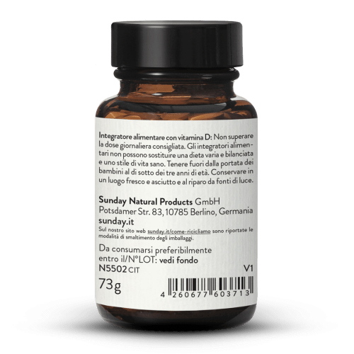 Vitamina D3 1000 UI 365 Compresse