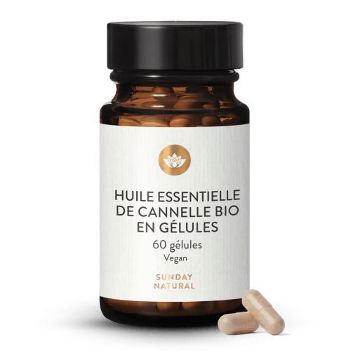 Huile essentielle de cannelle bio en glules