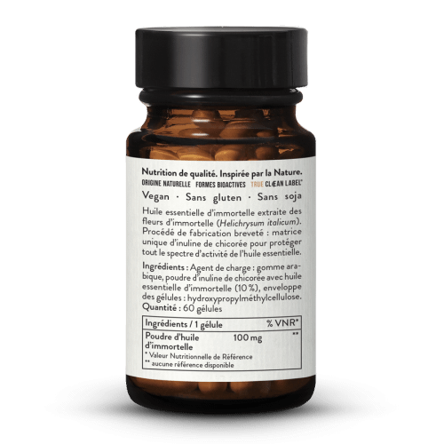 Huile essentielle d'immortelle en glules
