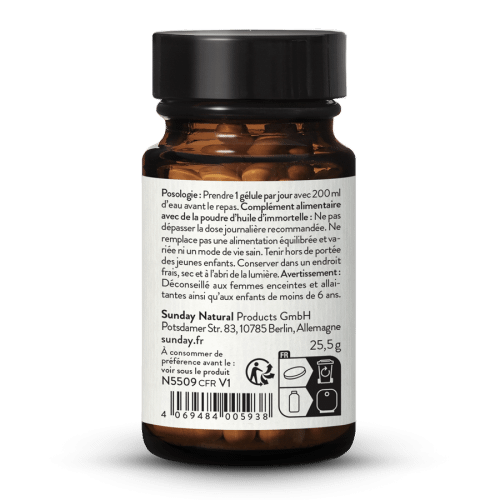 Huile essentielle d'immortelle en glules