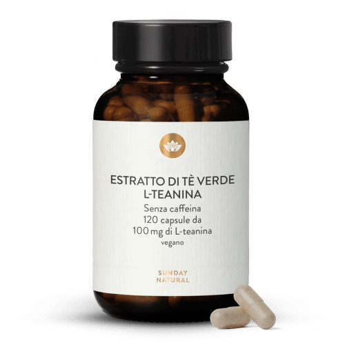 Estratto di t verde L-teanina 100 mg