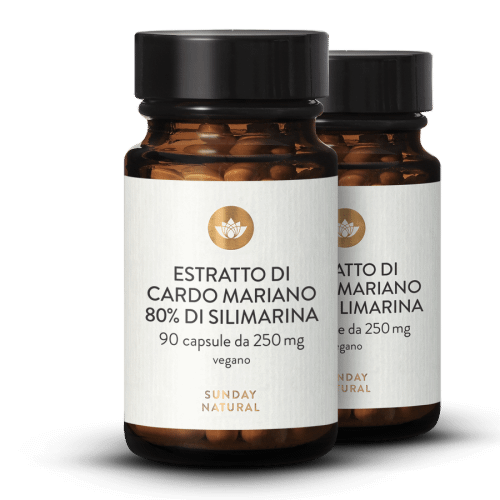 Estratto di cardo mariano 250 mg