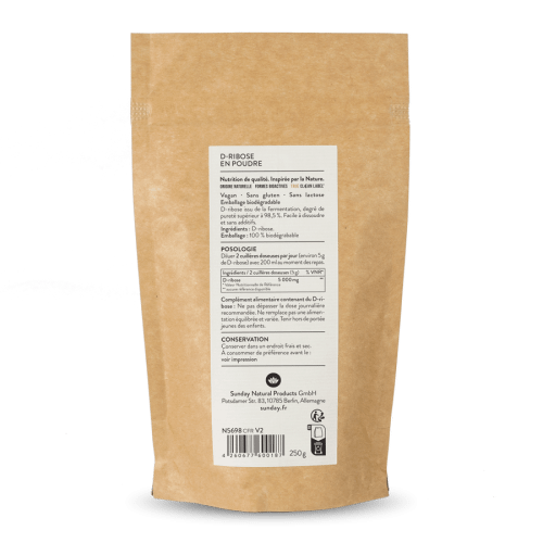 D-ribose en poudre