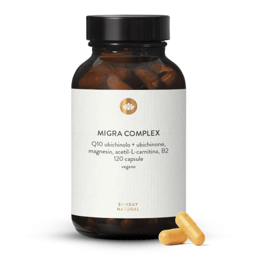 Migra Complex Q10, Magnesio, B2, Acetil-l-carnitina