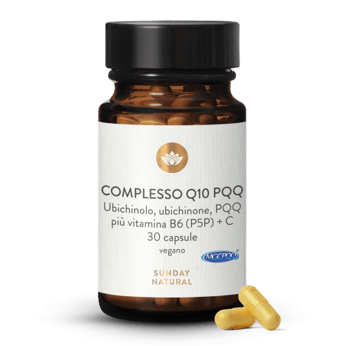 Complesso Q10 PQQ + B6 (P5P) + Vitamina C