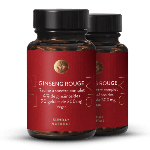 Ginseng rouge naturel 4 %