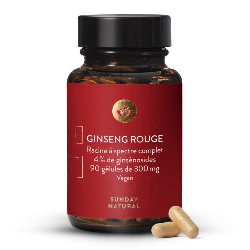 Ginseng rouge naturel 4 %